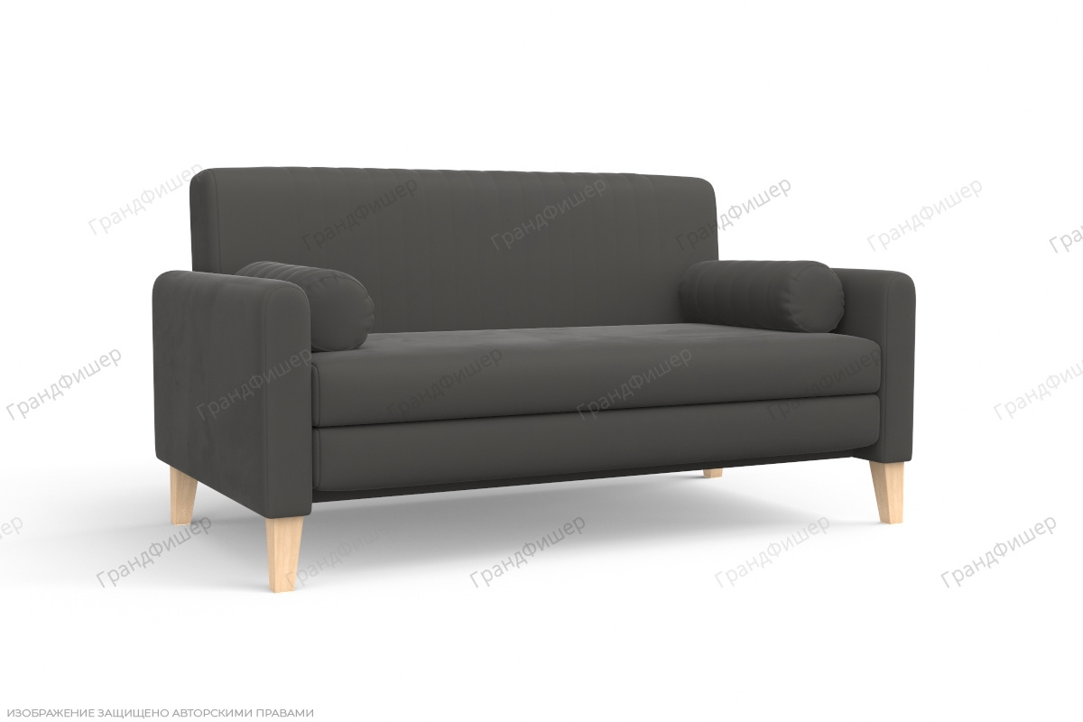 Прямой диван Майами (спальное 140 см) Zara Kaikoura 19 Вид по диагонали