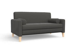 Прямой диван Майами (спальное 140 см) Zara Kaikoura 19 Вид по диагонали