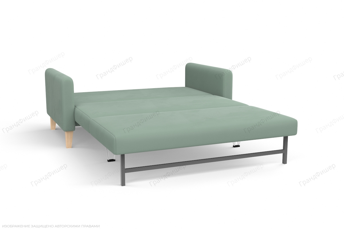 Прямой диван Майами (спальное 140 см) Zara Mint 14 Спальное место