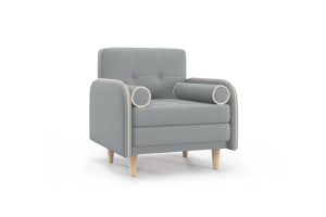 Кресло Монро Zara Steel 52 Вид по диагонали