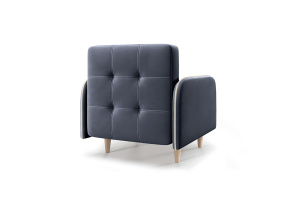 Кресло Монро Amigo Navy Вид сзади