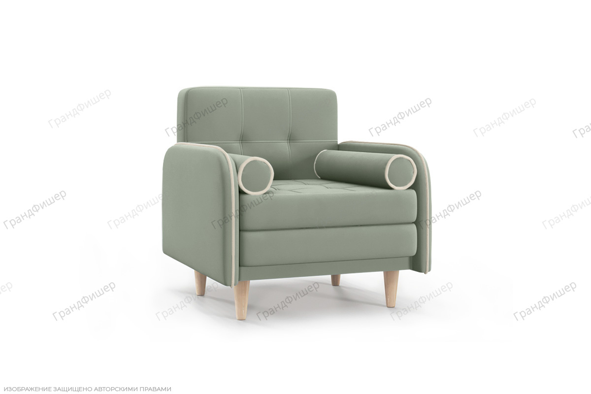 Кресло Монро Zara Olivo 30 Вид по диагонали