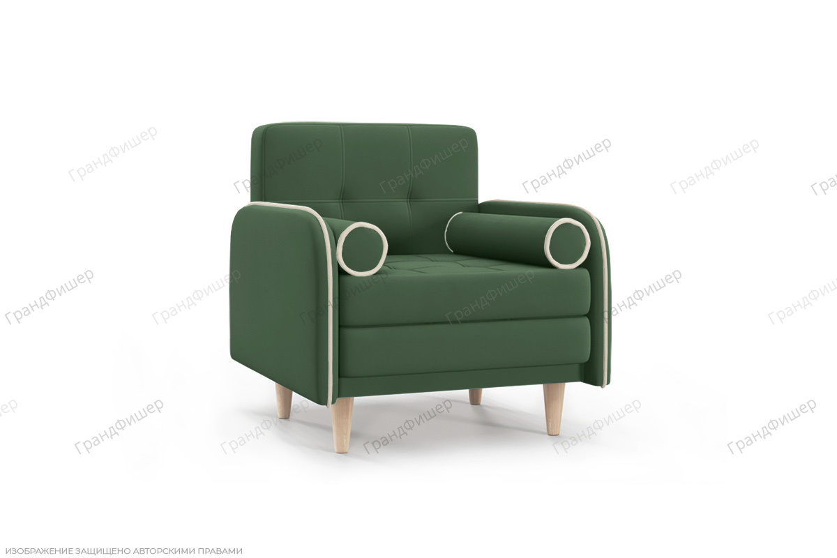 Кресло Монро Amigo Green Вид по диагонали