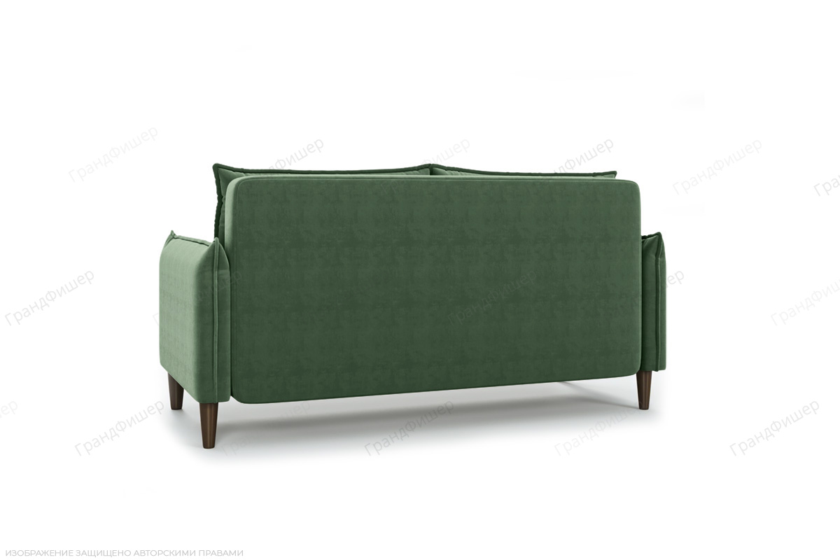 Прямой диван Порту слим (спальное 140 см) Amigo Green Вид сзади