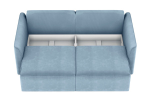 Прямой диван Сиэтл-2 Amigo Blue Ящик для белья