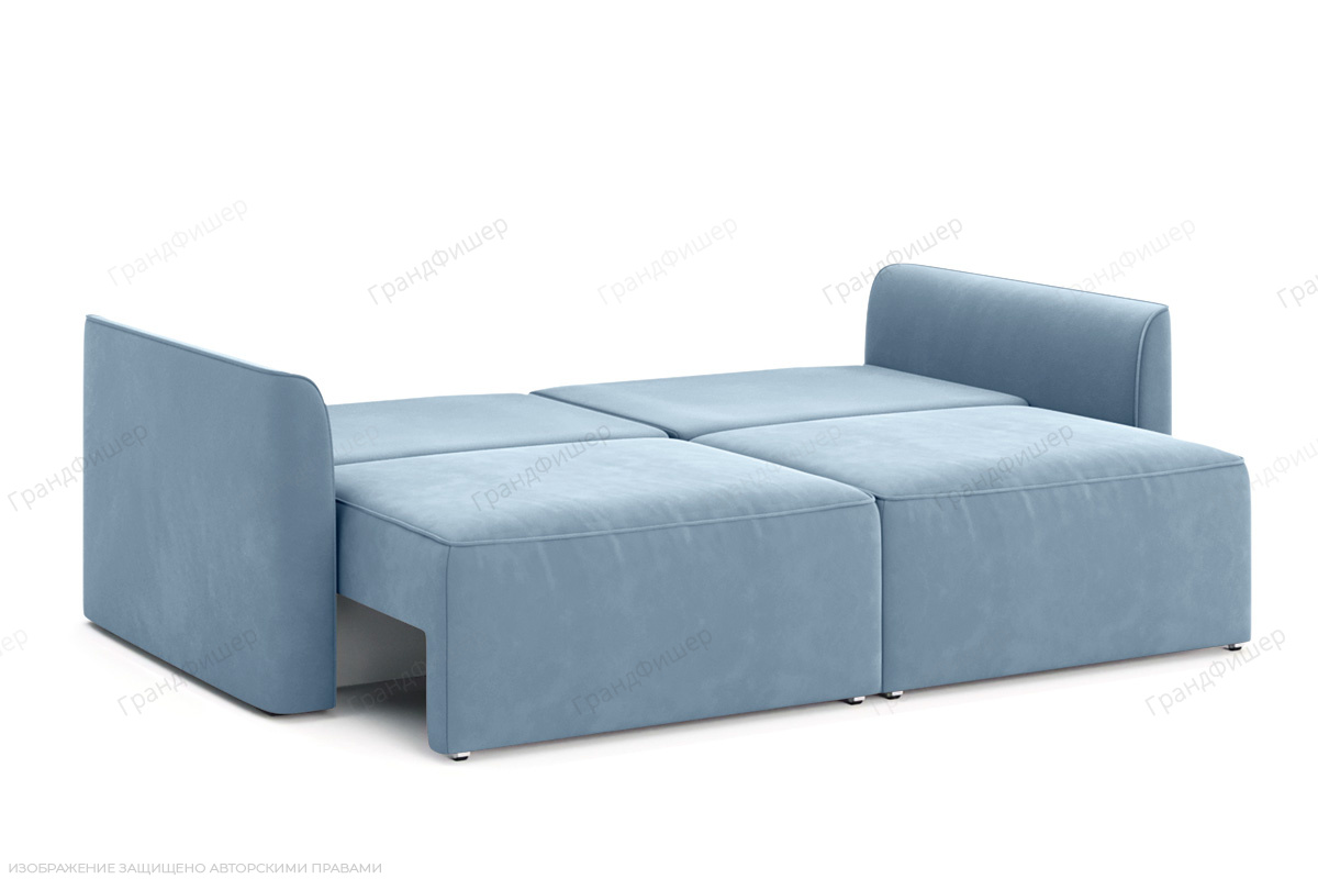 Прямой диван Сиэтл-2 Amigo Blue Спальное место