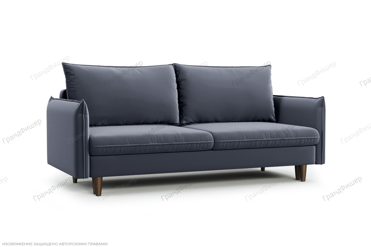 Синий диван Порту Amigo Navy Вид по диагонали