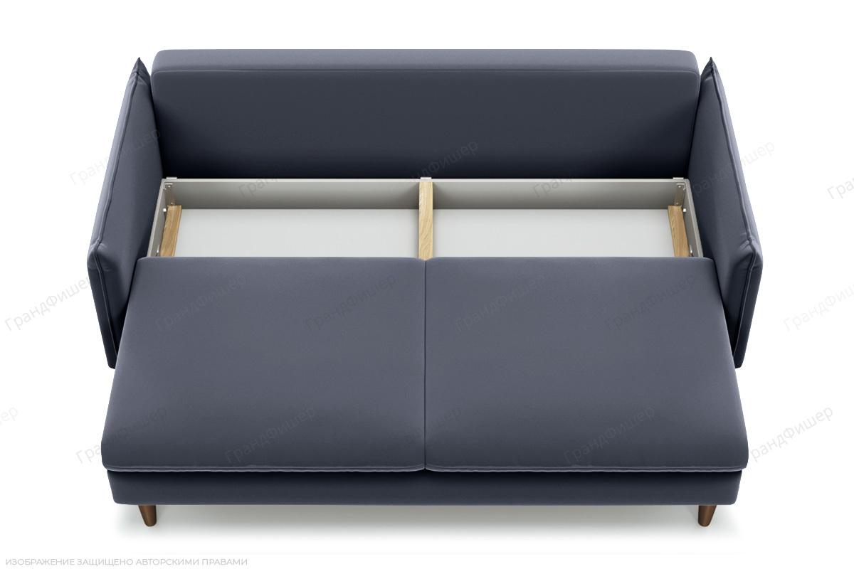 Синий диван Порту Amigo Navy Ящик для белья