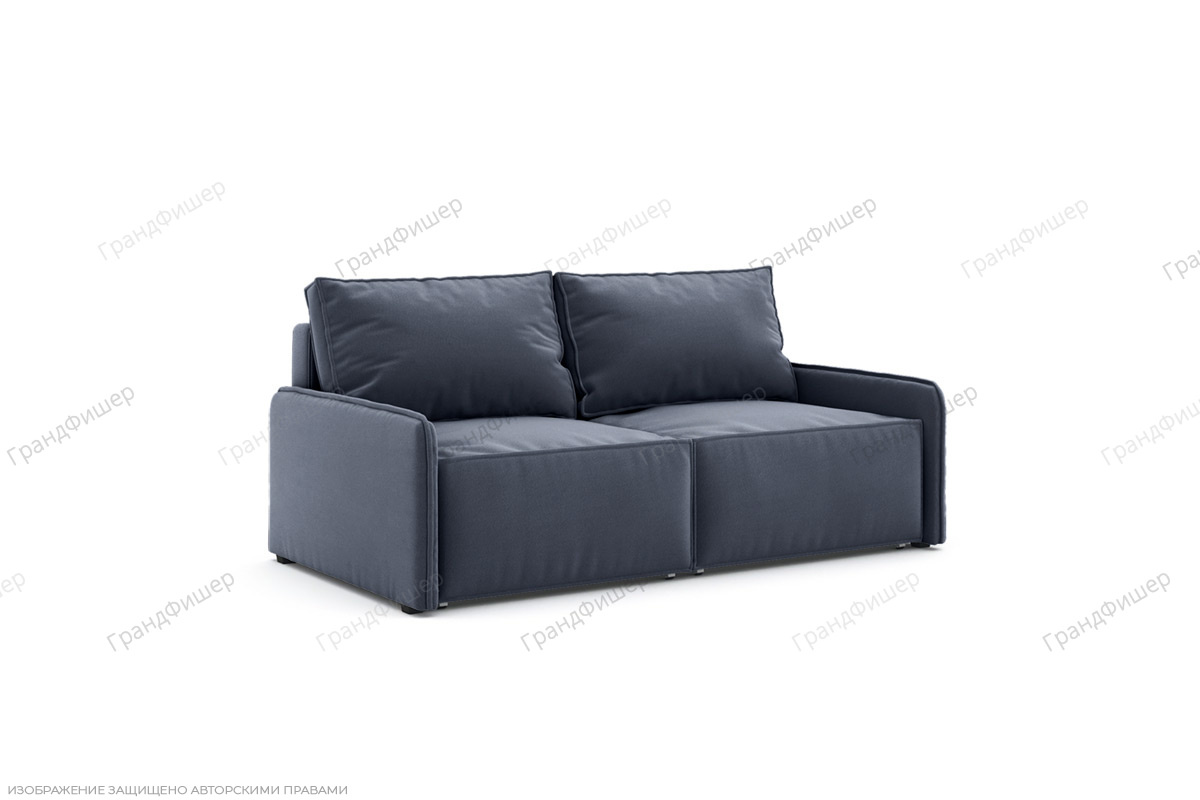 Прямой диван Раф Amigo Navy Вид по диагонали