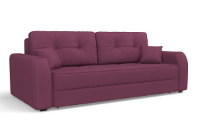 Прямой диван Кайман (Капри) Zara bordo 84 Вид по диагонали