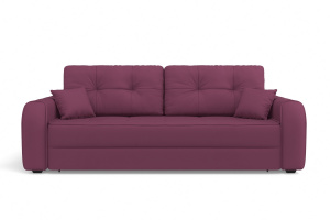 Прямой диван Кайман (Капри) Zara bordo 84 Вид спереди