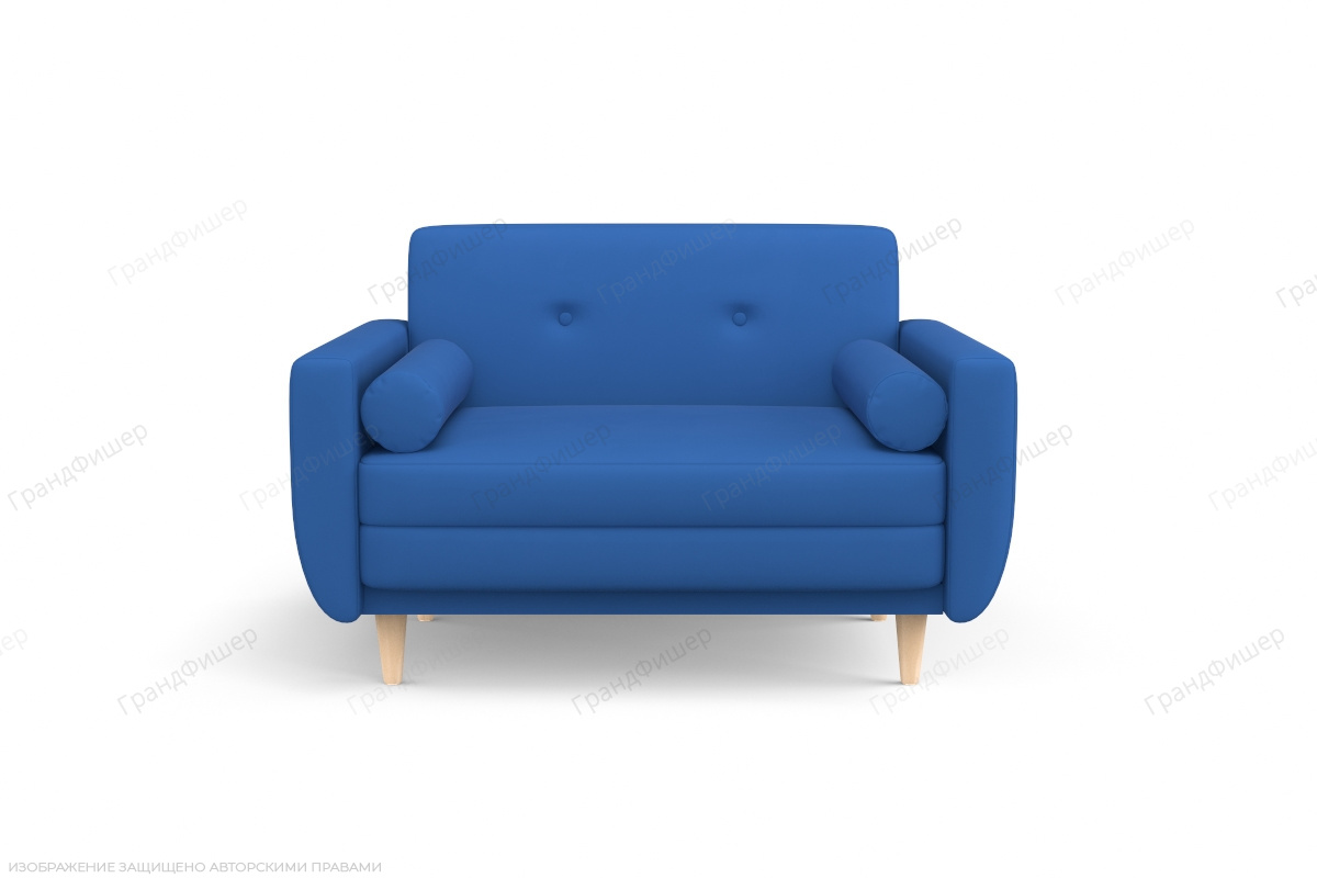 Прямой диван Шуга опора №5 Zara ocean 45 Вид спереди