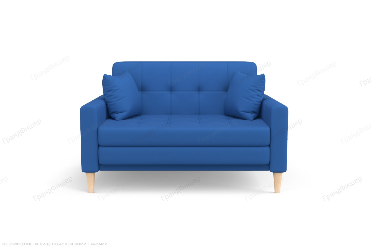 Прямой диван Этро люкс с опорой №5 Zara ocean 45 Вид спереди