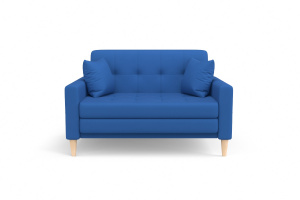 Прямой диван Этро люкс с опорой №5 Zara ocean 45 Вид спереди