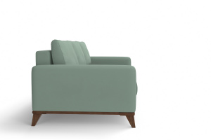 Прямой диван Джерси-2 с опорой №6 Zara mint 14 Вид сбоку