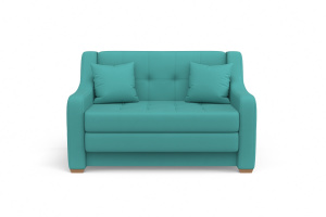 Прямой диван Сохо Zara azur 48 Вид спереди