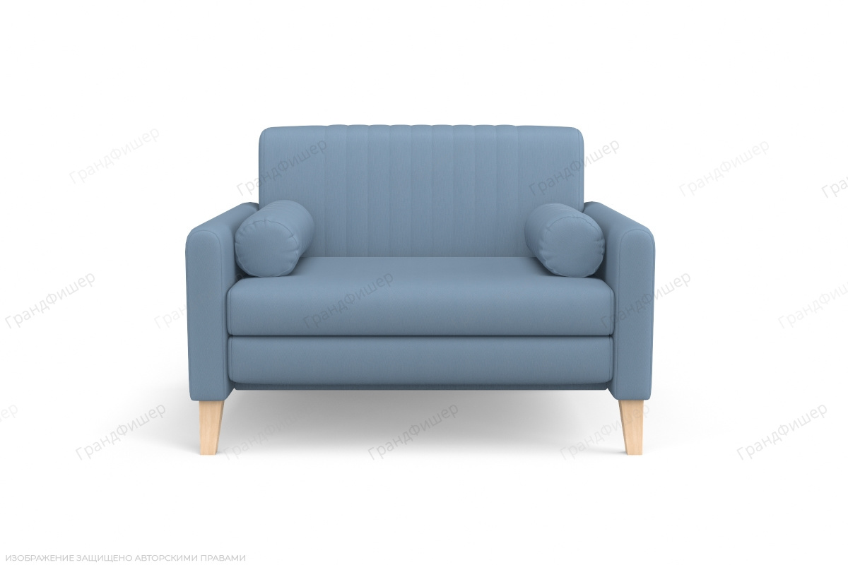 Маленький диван Майами Amigo Blue Вид спереди