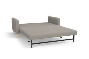 Прямой диван Майами (спальное 140 см) Zara light gray 17 Спальное место