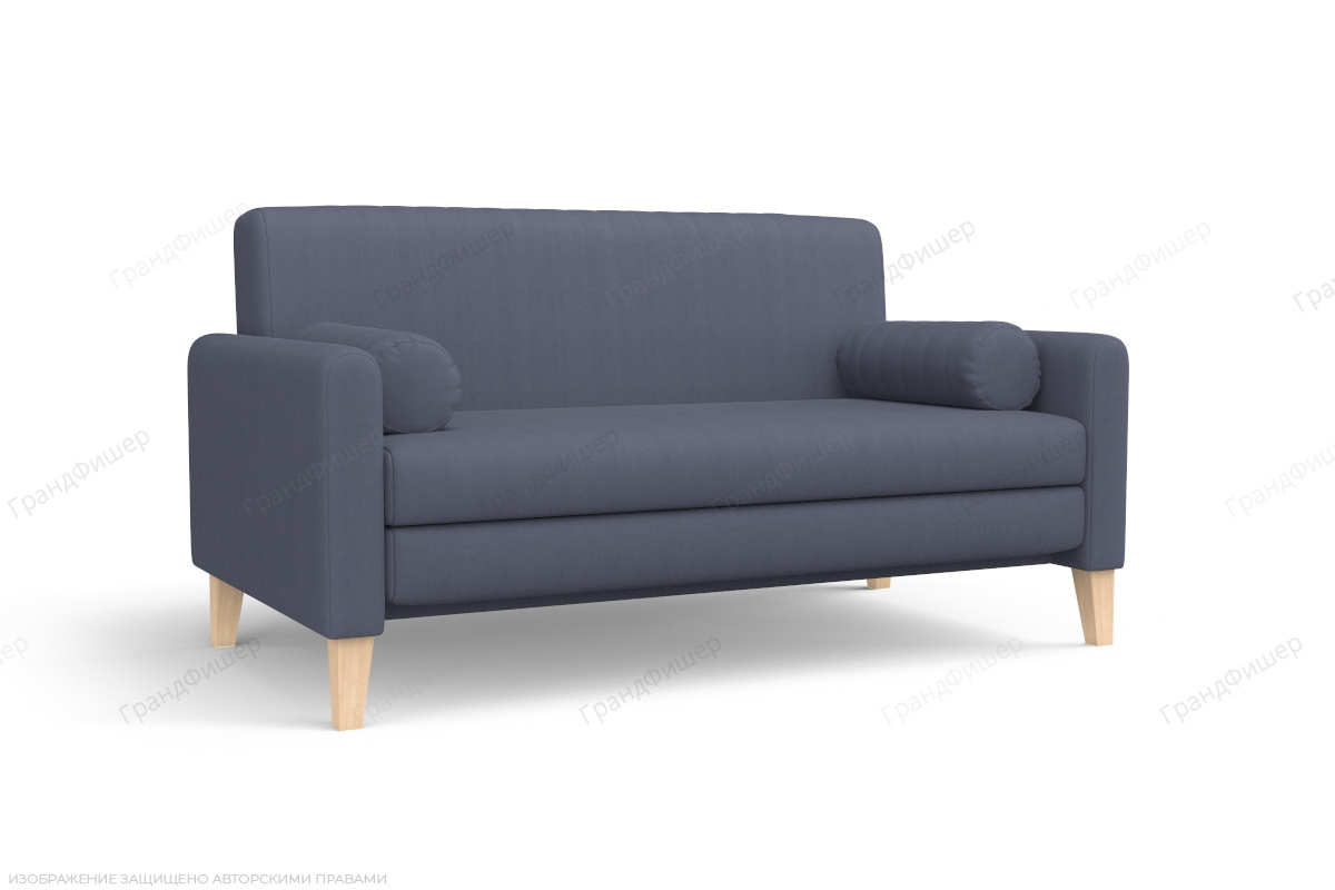 Прямой диван Майами (спальное 140 см) Amigo Navy Вид по диагонали