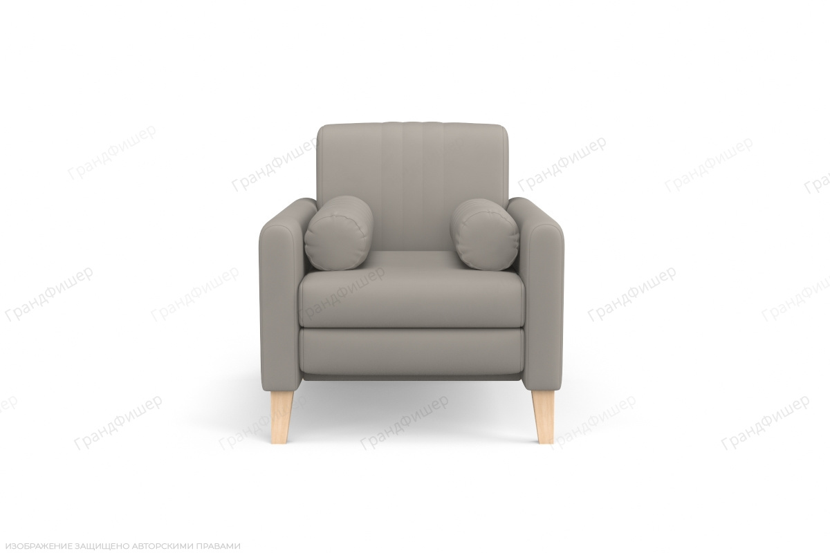 Кресло Майами Zara light gray 17 Вид спереди