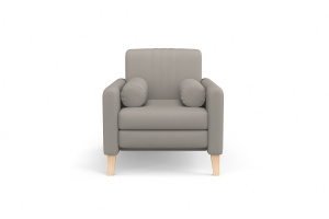 Кресло Майами Zara light gray 17 Вид спереди