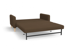 Прямой диван Майами (спальное 140 см) Zara cappuchino 3 Спальное место