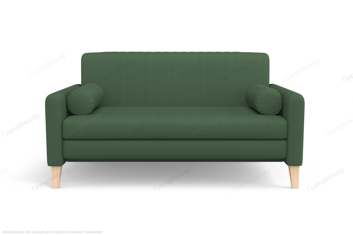 Прямой диван Майами (спальное 140 см) Amigo Green Вид спереди