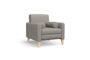 Кресло Майами Zara light gray 17 Вид по диагонали