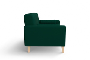 Прямой диван Майами (спальное 140 см) Zara malahit 33 Вид сбоку