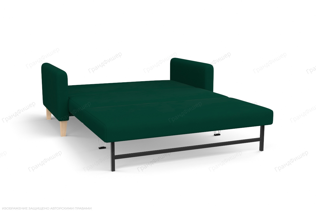 Прямой диван Майами (спальное 140 см) Zara malahit 33 Спальное место