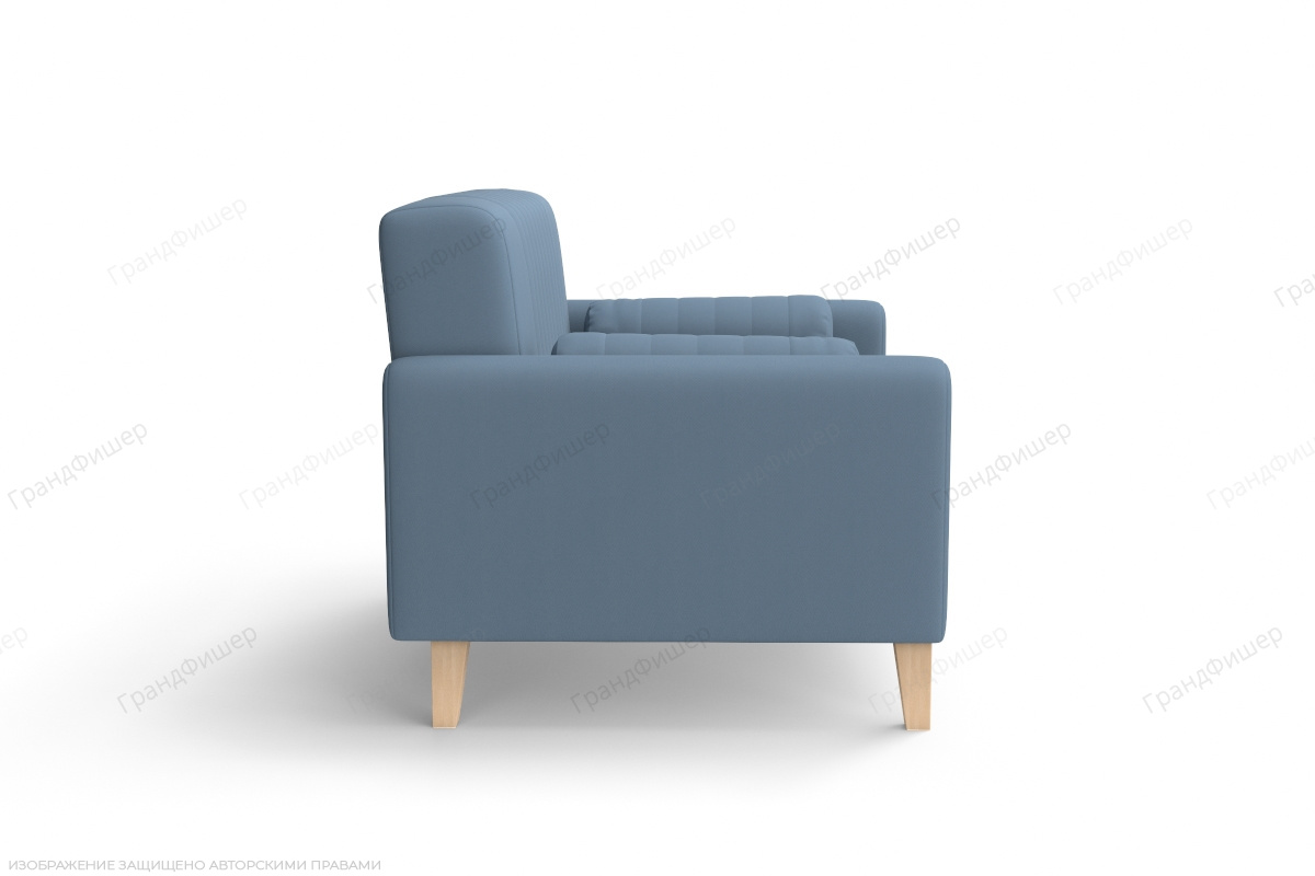 Маленький диван Майами Amigo Blue Вид сбоку