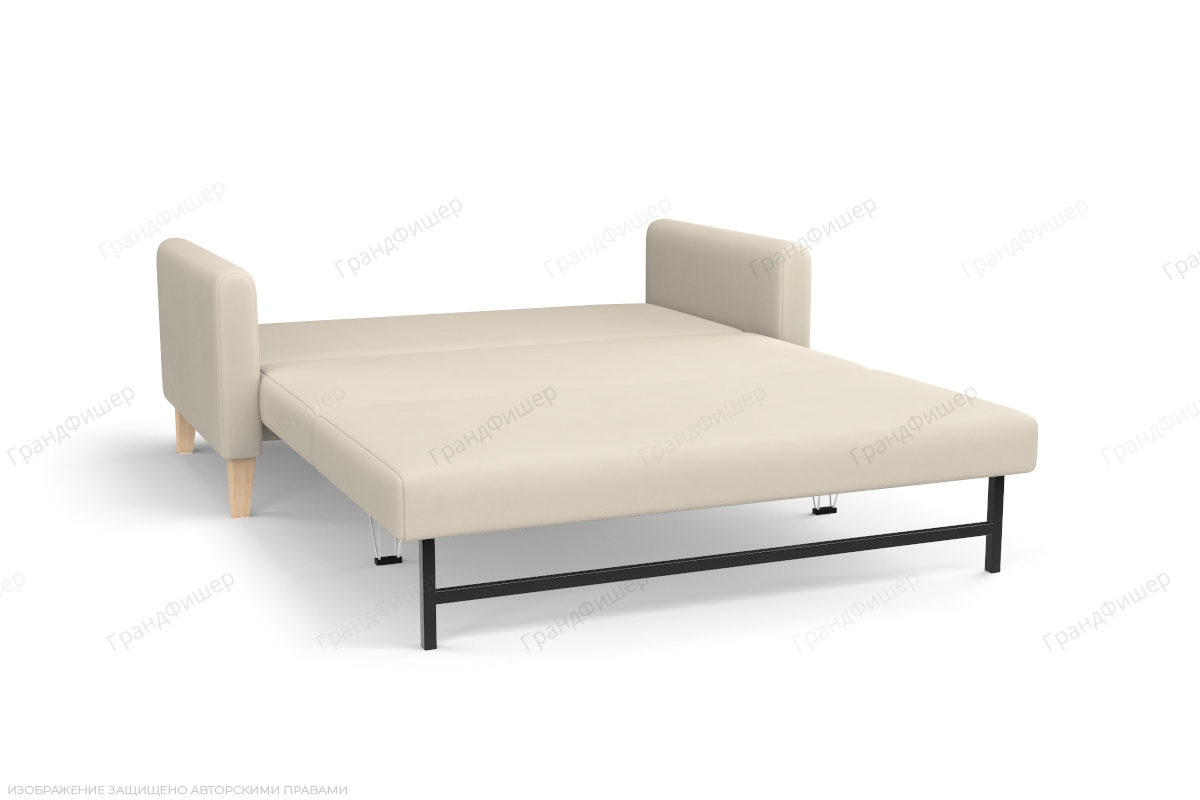 Прямой диван Майами (спальное 140 см) Zara sand 4/2 Спальное место