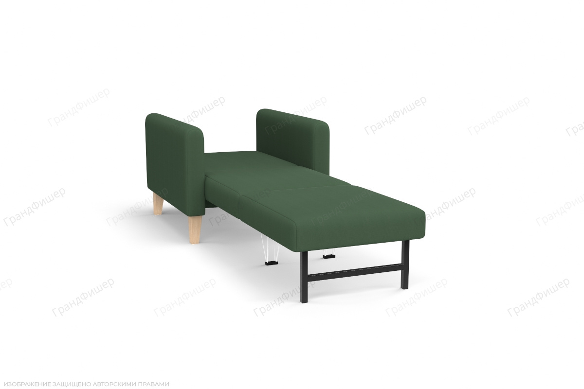 Неглубокий диван Майами Amigo Green Спальное место