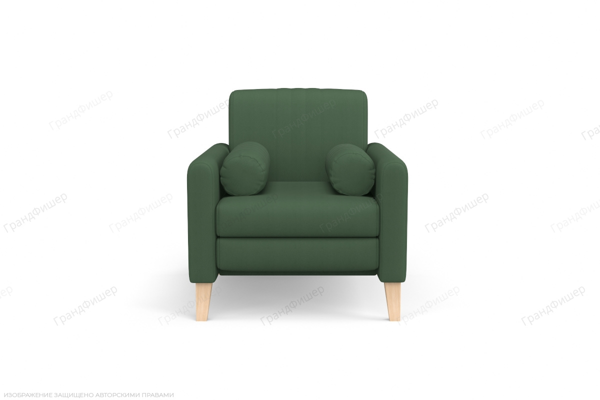 Неглубокий диван Майами Amigo Green Вид спереди