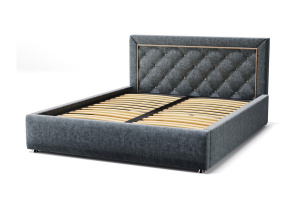 Кровать Адель Zara gray 18 Вид по диагонали