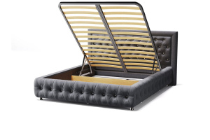 Диван 180 см Мадлен Zara gray 18 Вид по диагонали