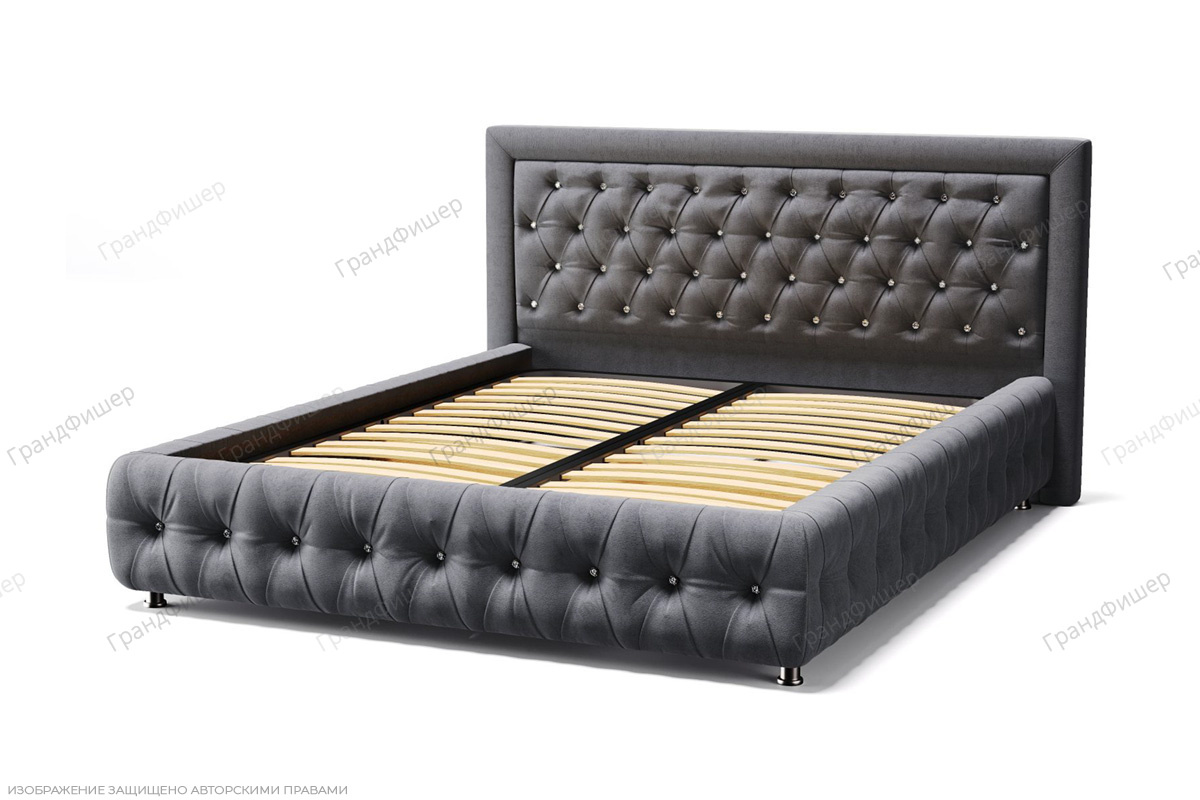 Диван 180 см Мадлен Zara gray 18 Вид по диагонали