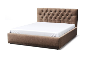 Кровать Тиффани Zara cappuchino 3 Вид по диагонали