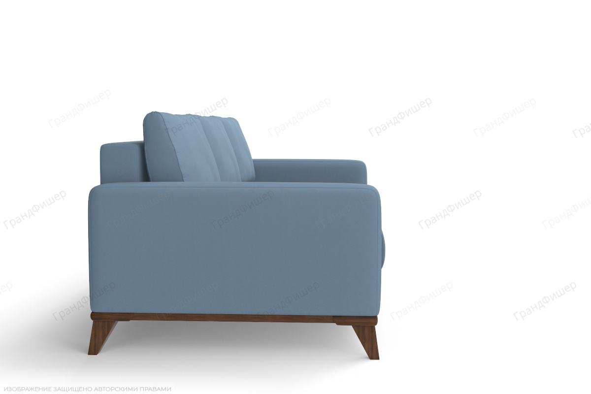 Прямой диван Джерси-2 с опорой №6 Amigo Blue Вид сбоку