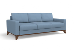 Прямой диван Джерси-2 с опорой №6 Amigo Blue Вид по диагонали