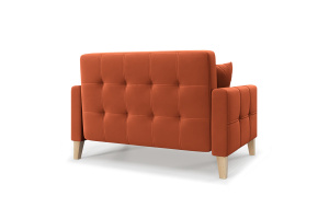 Прямой диван Этро люкс с опорой №3 Zara Mandarine 39 Вид сзади