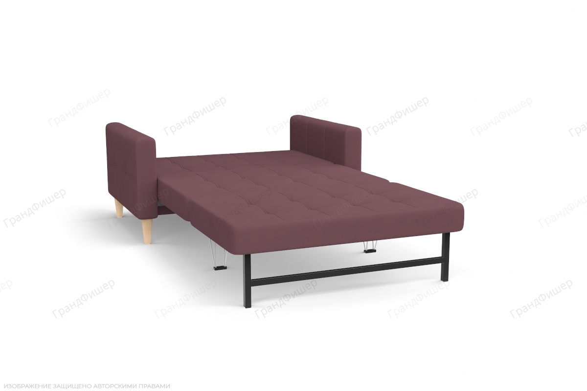 Прямой диван Этро люкс с опорой №5 Zara pastel 36 Спальное место