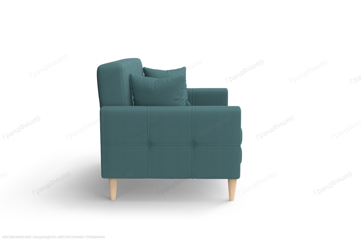 Прямой диван Этро люкс с опорой №5 Amigo Lagoon Вид сбоку