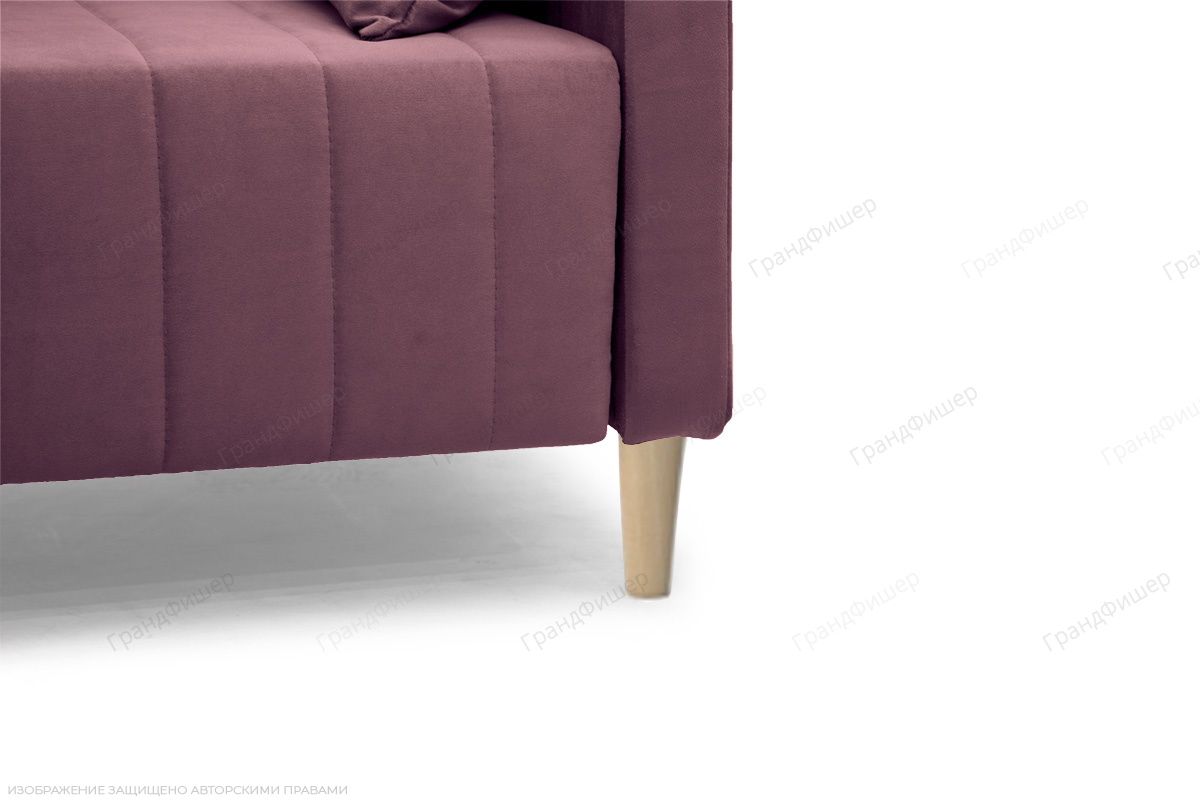 Прямой диван Тедд Velutto 15 Ножки