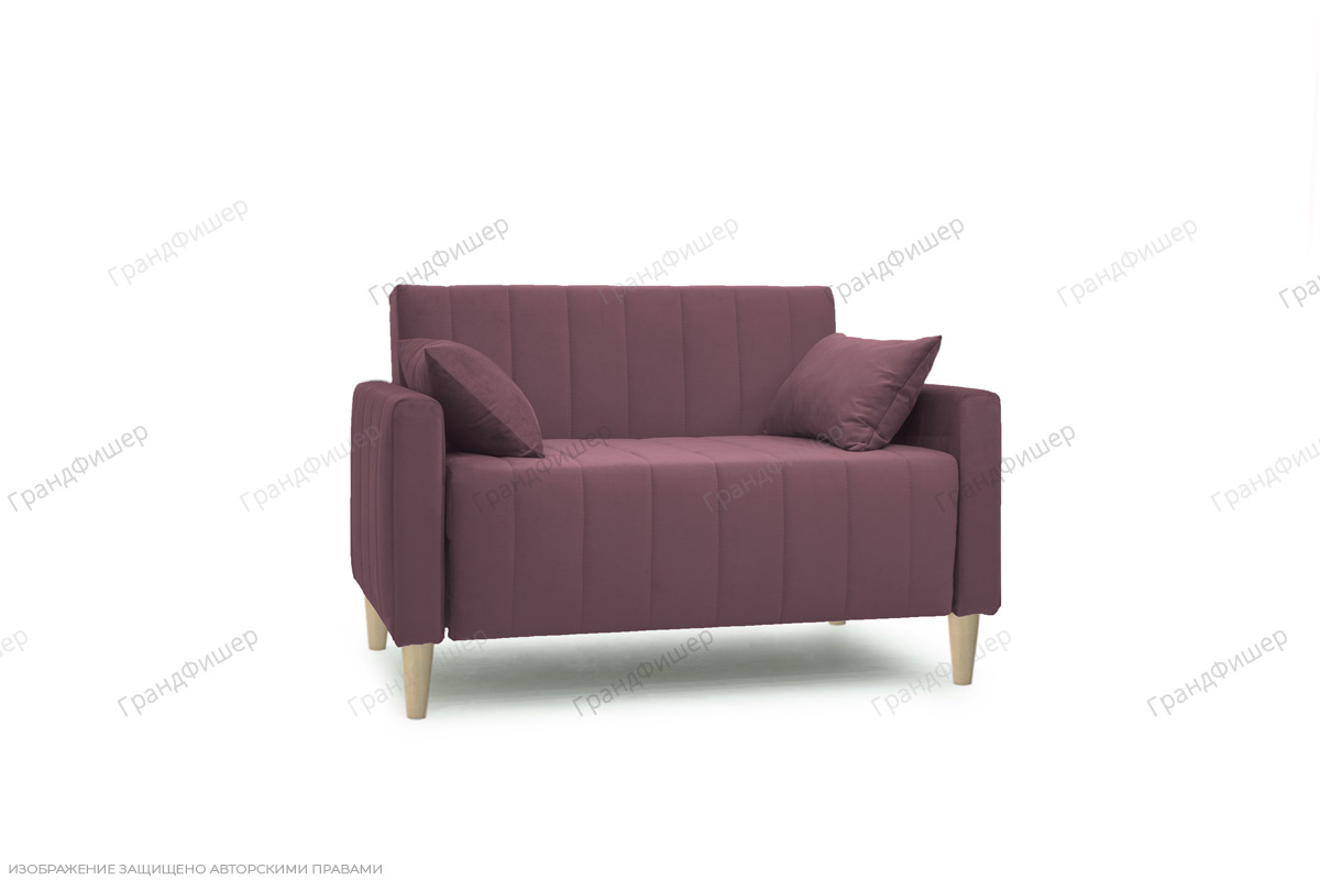 Прямой диван Тедд Velutto 15 Вид по диагонали