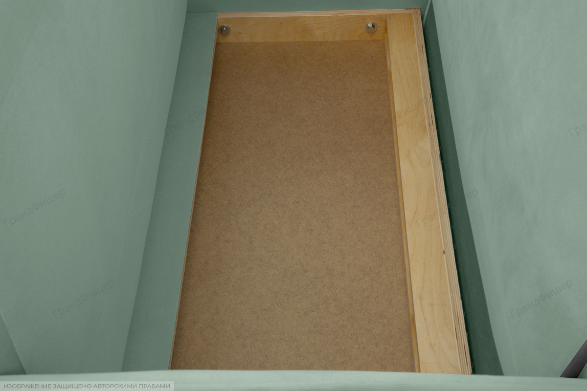 Прямой диван Сайли Вэлла 14 (зеленый) с кантом Ящик для белья