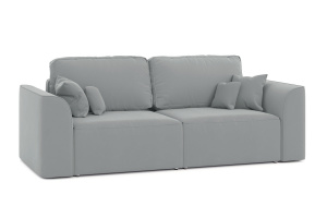 Прямой диван Сиэтл Zara Steel 52 Вид по диагонали