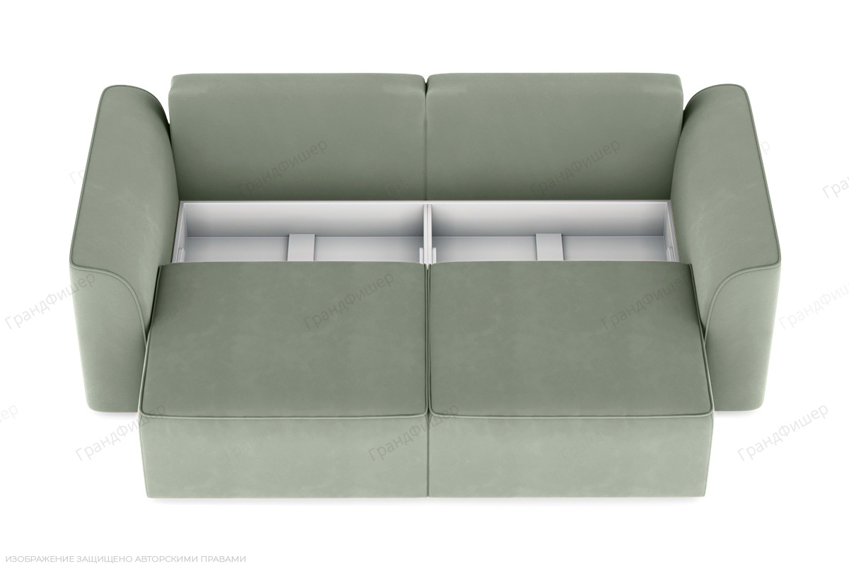Прямой диван Сиэтл Zara Olivo 30 Ящик для белья
