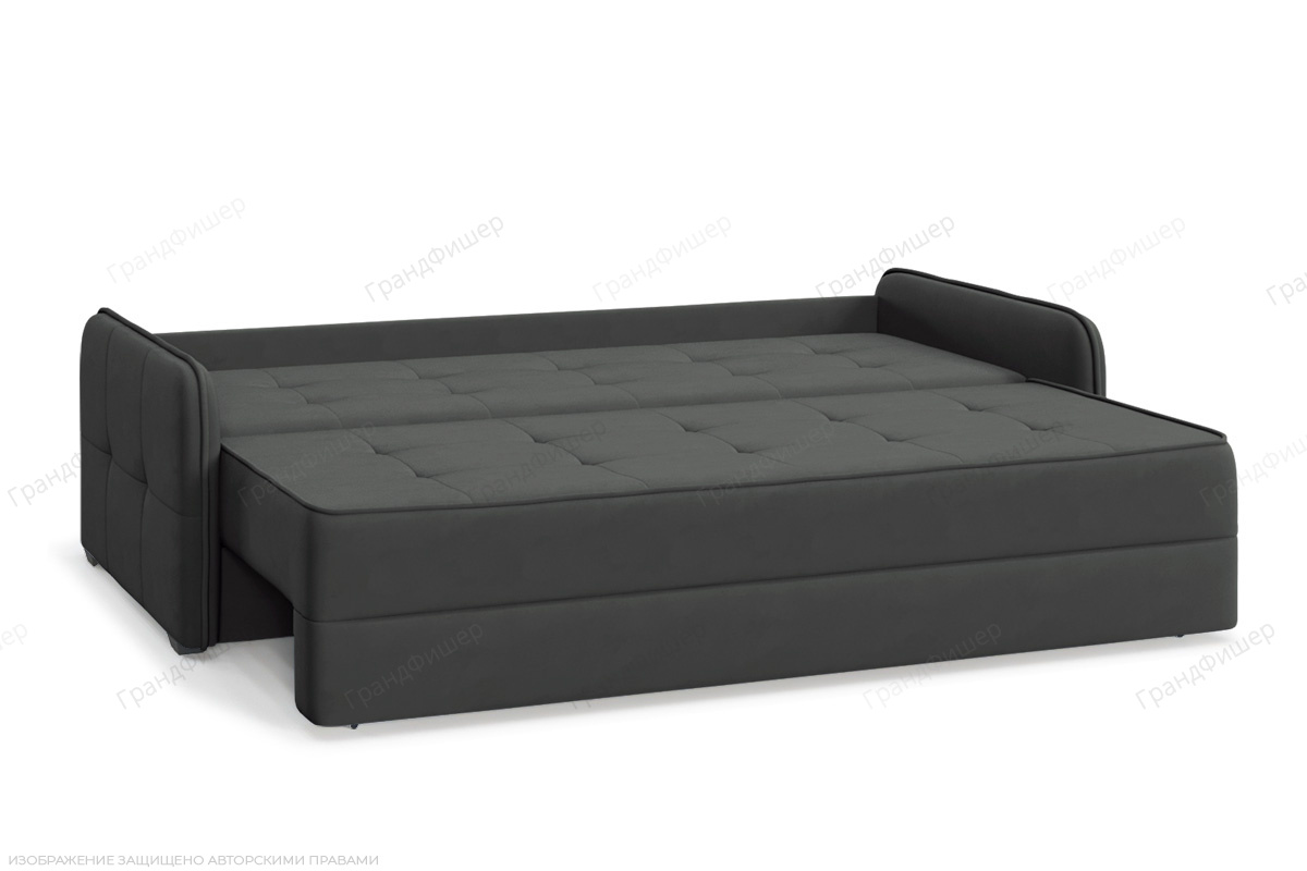 Прямой диван Кайман Слим Zara gray 18 Спальное место