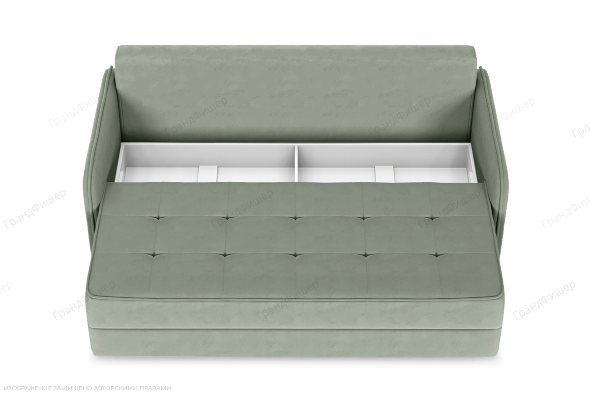 Прямой диван Кайман Слим Zara Olivo 30 Ящик для белья